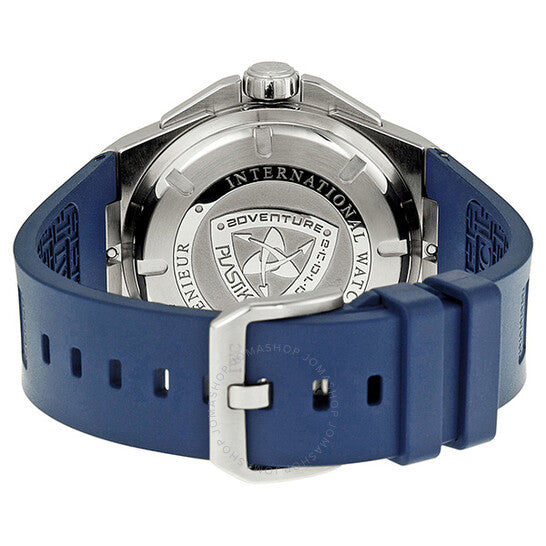 IWC, Ingenieur Blue Dial Blue Rubber Automatic Men's Watch