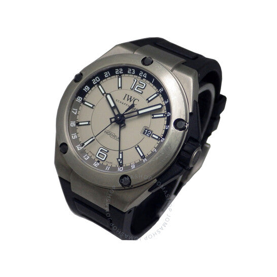 IWC, Ingenieur Dual Time Automatic Titanium Men's Watch