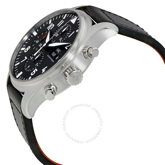 IWC, Pilot Black Automatic Chronograph Men's Watch