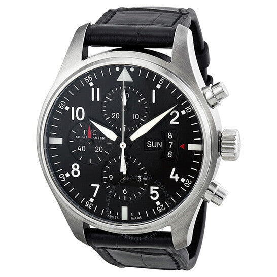 IWC, Pilot Chronograph Automatic Black Dial Men's Watch