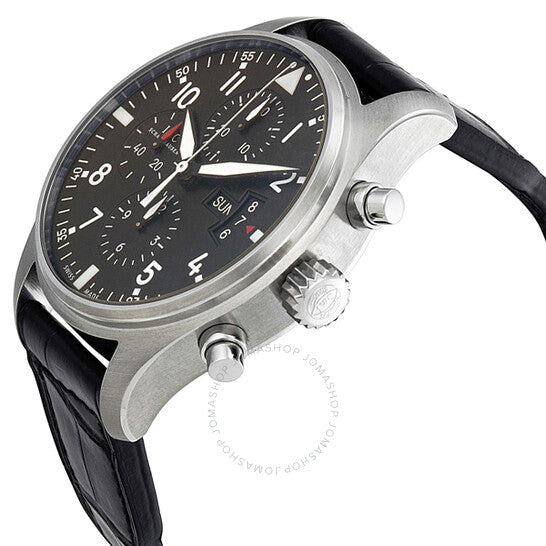 IWC, Pilot Chronograph Automatic Black Dial Men's Watch