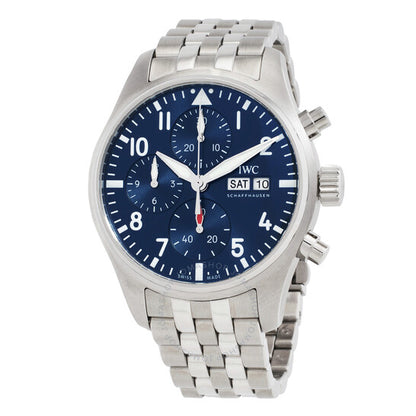 IWC, Pilot Chronograph 41 Automatic Blue Dial Men's Watch