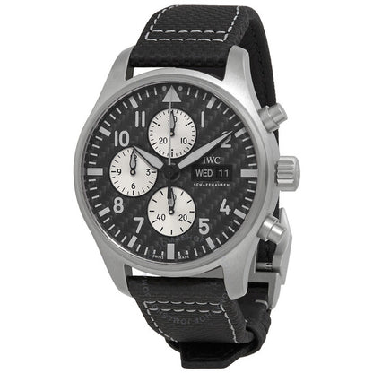 IWC, Pilot Chronograph AMG Automatic Carbon Dial Men's Watch