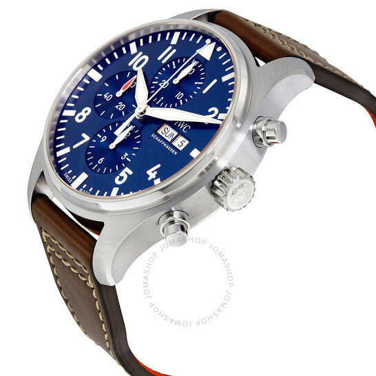 IWC, Pilot Midnight Automatic Chronograph Blue Dial Men's Watch