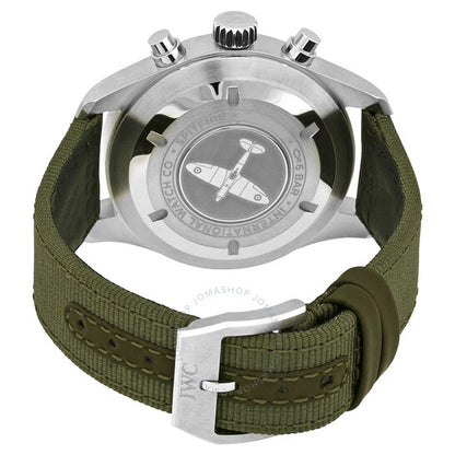 IWC, Pilot Spitfire Chronograph Automatic Black Dial Men's Watch