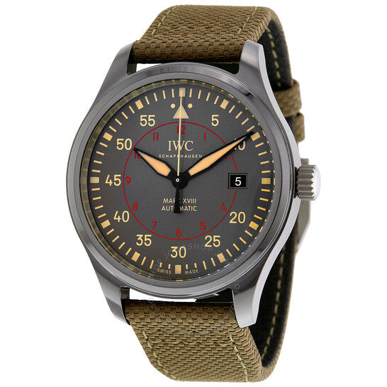 IWC, Pilot Top Gun Automatic Anthracite Dial Men's Watch