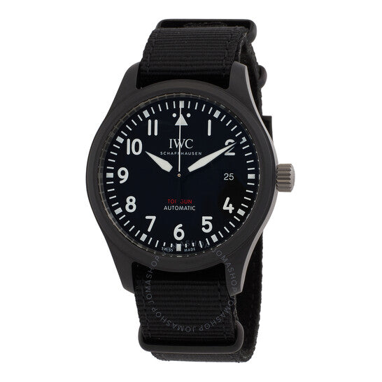 IWC, Pilot's 41 Automatic Black Dial Men's Watch IW3269-06