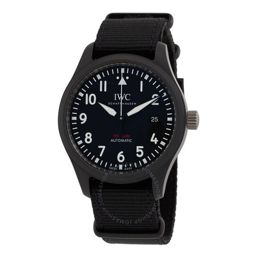 IWC, Pilot's 41 Automatic Black Dial Men's Watch IW3269-06
