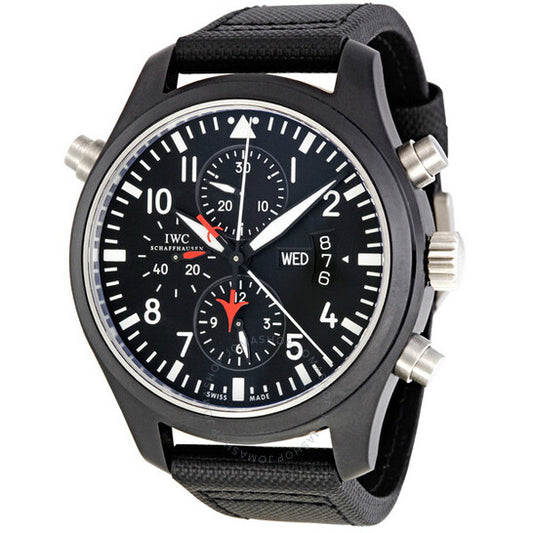 ساعة IWC، إصدار بايلوت كرونوغراف مزدوج أوتوماتيكية للرجال