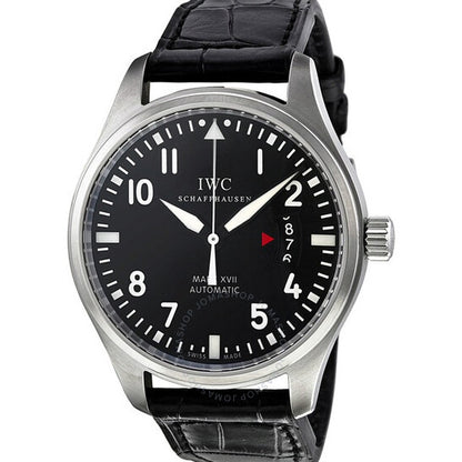 IWC, Pilots Mark XVII Black Alligator Men's Watch