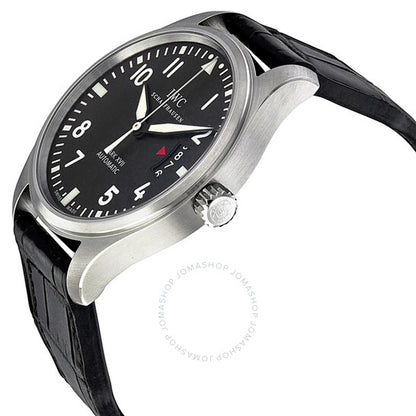 IWC, Pilots Mark XVII Black Alligator Men's Watch