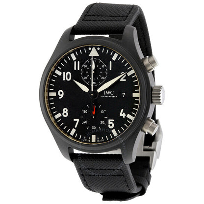 ساعة IWC، ساعة Pilot's Top Gun الأوتوماتيكية كرونوغراف للرجال