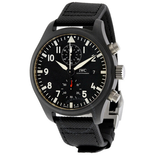 ساعة IWC، ساعة Pilot's Top Gun الأوتوماتيكية كرونوغراف للرجال