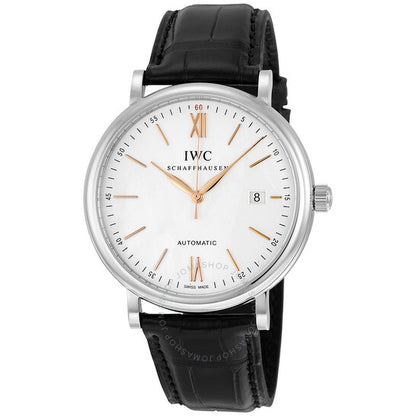 IWC, Portofino Automatic Silver-plated Dial Men's Watch