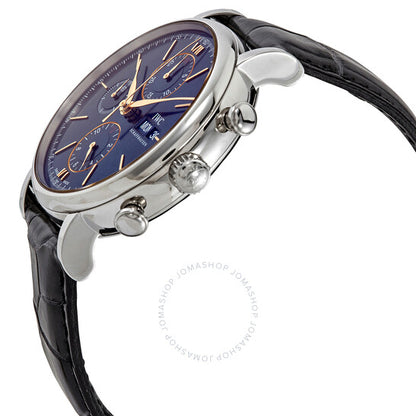 IWC, Portofino Chronograph Automatic Blue Dial Men's Watch