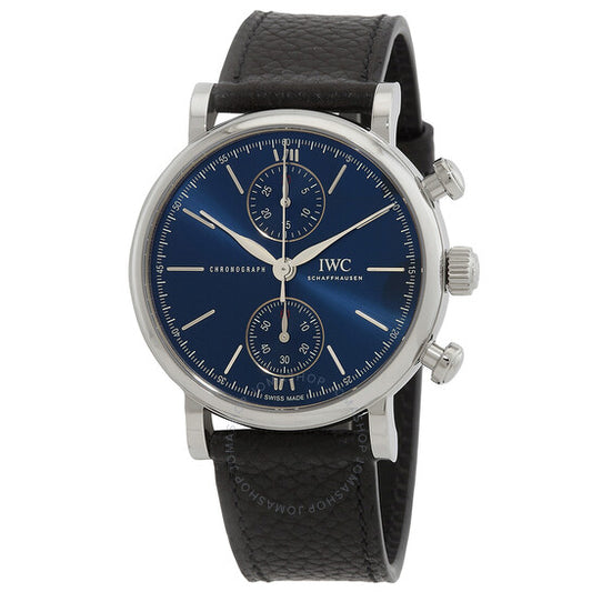 IWC, Portofino Chronograph Automatic 'LAUREUS SPORT FOR GOOD' Blue Dial Men's Watch
