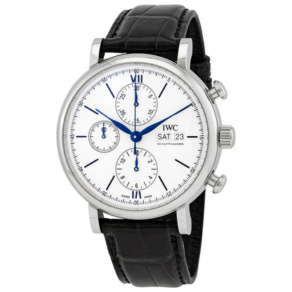IWC, Portofino Chronograph Automatic Silver Dial Men's Watch