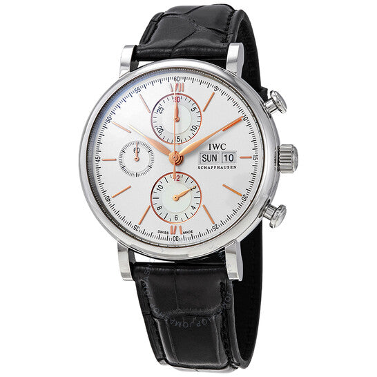 IWC, Portofino Chronograph Automatic Silver Dial Men's Watch