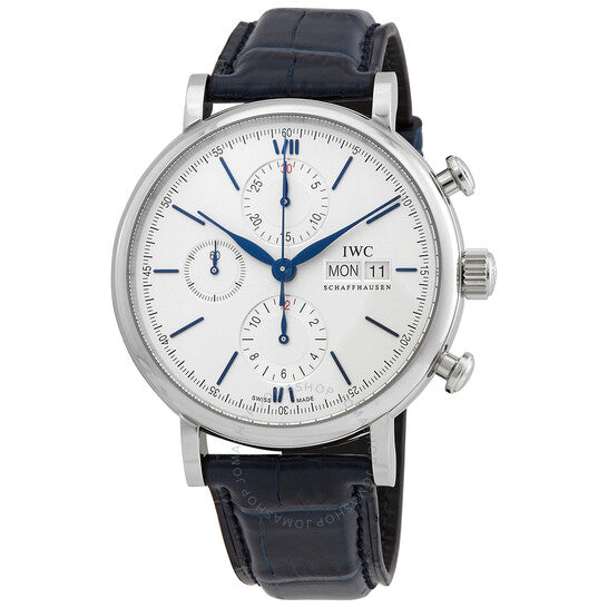 IWC, Portofino Chronograph Automatic White Dial Men's Watch