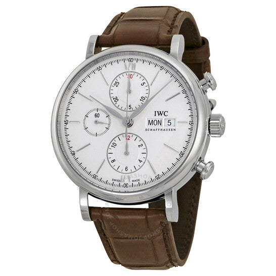 IWC, Portofino Automatic Chronograph Silver Dial Men's Watch
