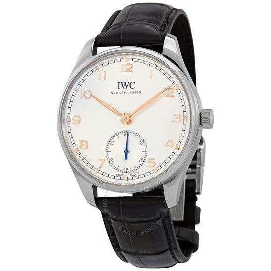 IWC, Portugieser Automatic Silver-plated Dial Men's Watch