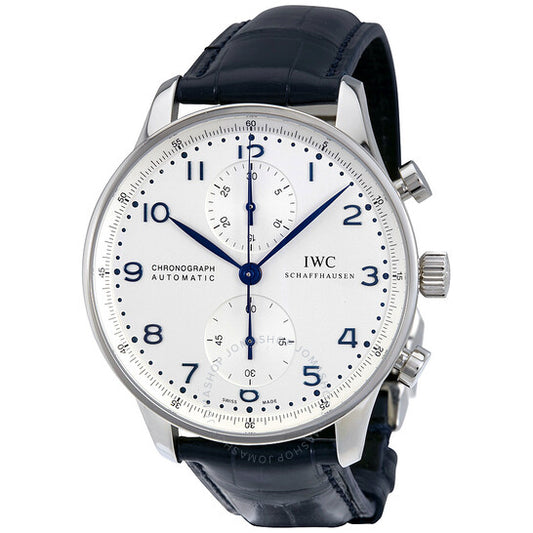 IWC, Portuguese Chronograph Automatic White Dial Men's Watch