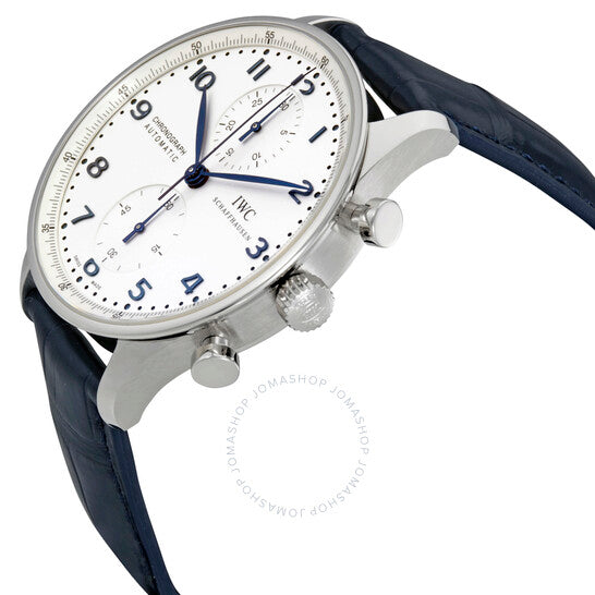 IWC, Portuguese Chronograph Automatic White Dial Men's Watch