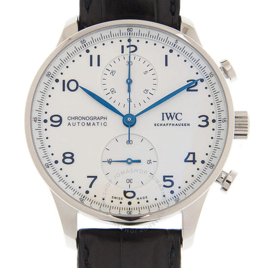 IWC, Portugieser Chronograph Edition '150 Years' Automatic White Dial Men's Watch