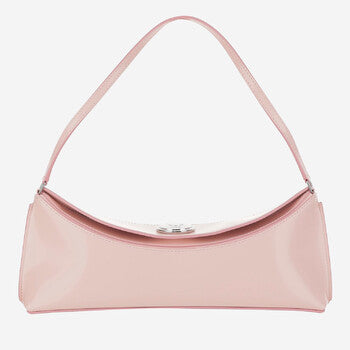 Ovalo Leather Clutch Bag