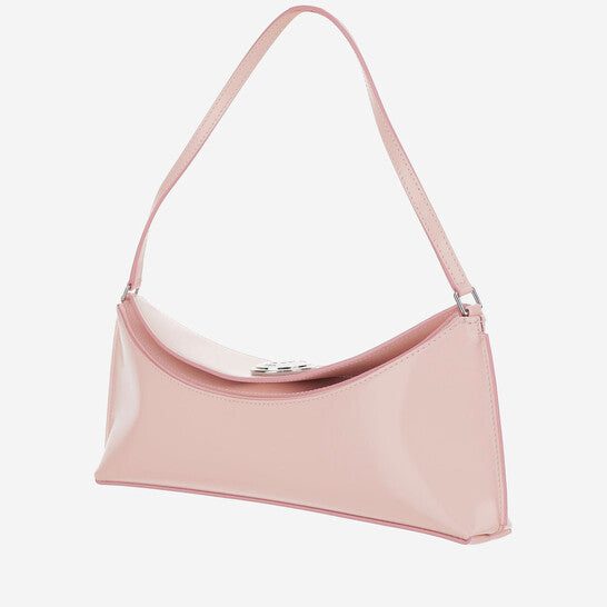 Ovalo Leather Clutch Bag