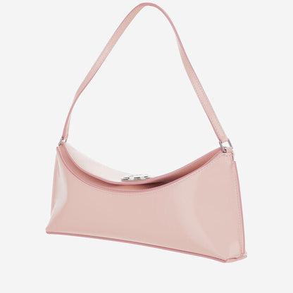 Ovalo Leather Clutch Bag