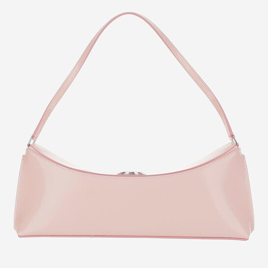 Ovalo Leather Clutch Bag