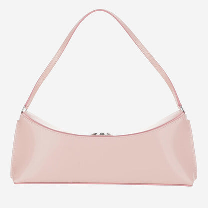 Ovalo Leather Clutch Bag