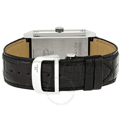 Jaeger LeCoultre, Grande Reverso 976 Black Dial Leather Men's Watch