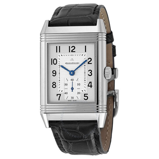Jaeger LeCoultre, Grande Reverso Manual Wind Leather Strap Men's Watch