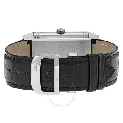 Jaeger LeCoultre, Grande Reverso Manual Wind Leather Strap Men's Watch