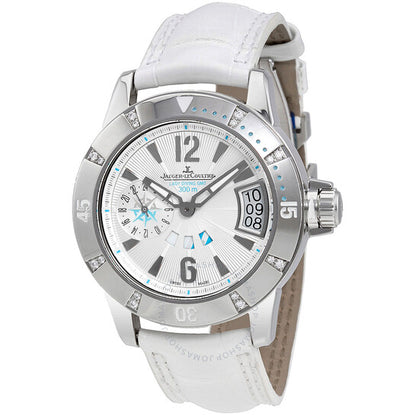 ساعة جيجر لوكولتر ماستر كومبريسور جي إم تي دايموند للسيدات