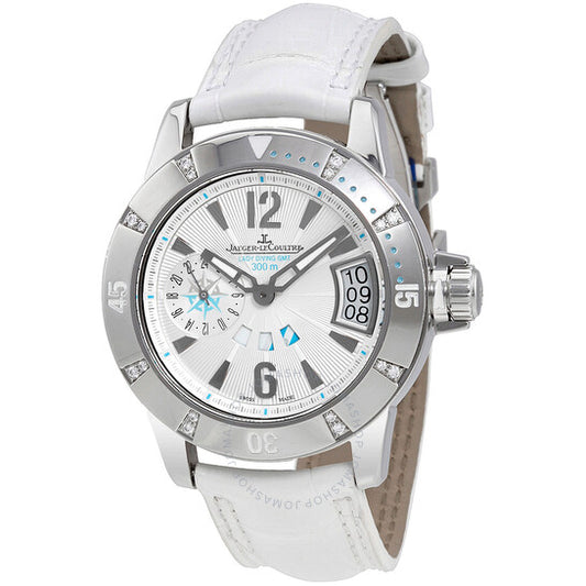 ساعة جيجر لوكولتر ماستر كومبريسور جي إم تي دايموند للسيدات