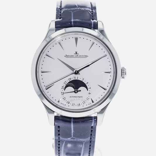 ساعة جيجر لوكولتر ماستر كونترول أوتوماتيكية بمينا فضي للسيدات