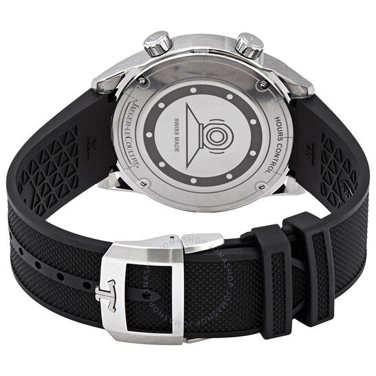 Jaeger LeCoultre, Polaris Date Automatic Black Dial Men's Rubber Watch