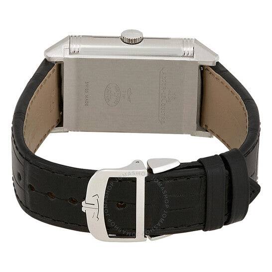 ساعة جيجر لوكولتر ريفيرسو كلاسيك دوفيس للرجال، ذات التعبئة اليدوية