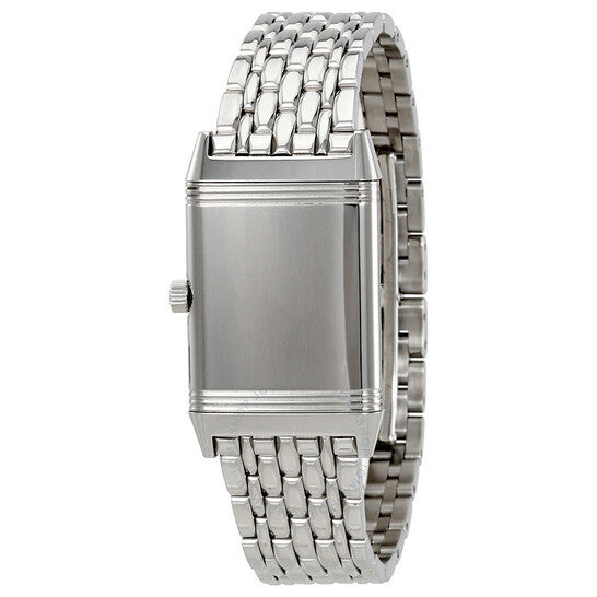 Jaeger LeCoultre, Reverso Classique Silver Dial Stainless Steel Ladies Watch