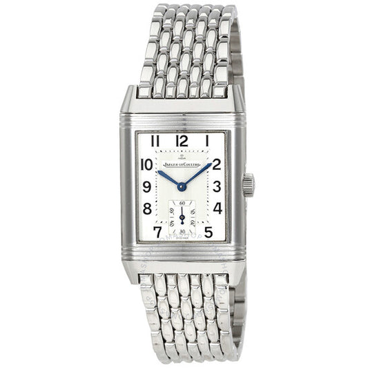 Jaeger LeCoultre, Reverso Grande Taille Silver Dial Men's Watch