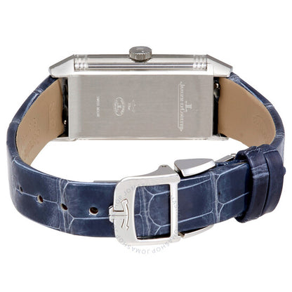 ساعة جيجر لوكولتر ريفيرسو للسيدات بمينا فضي وماس