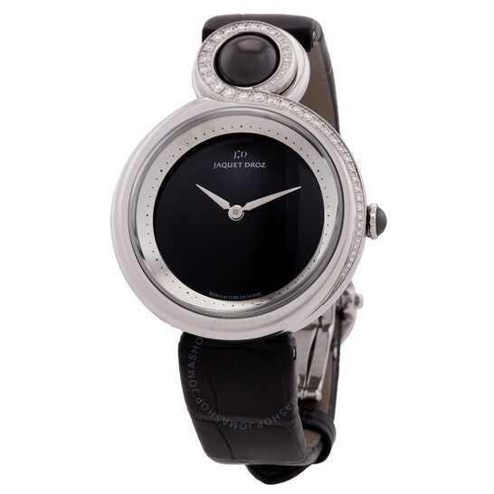 Jaquet Droz, Lady 8 Diamond Automatic Black Dial Ladies Watch