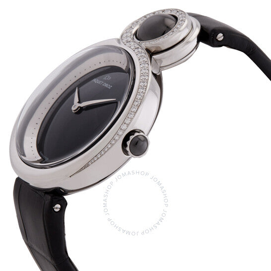 Jaquet Droz, Lady 8 Diamond Automatic Black Dial Ladies Watch
