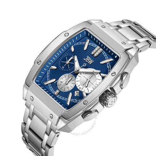 JBW, Echelon Collection Chronograph Quartz Blue Dial Men's Watch