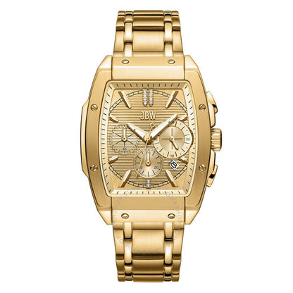 JBW, Echelon Collection Chronograph Quartz Gold Dial Men's Watch