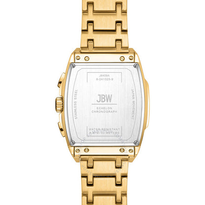 JBW, Echelon Collection Chronograph Quartz Gold Dial Men's Watch