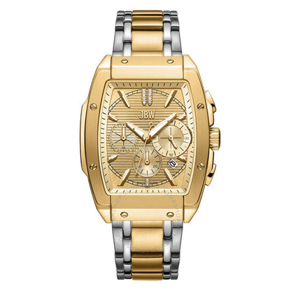 JBW, Echelon Collection Chronograph Quartz Gold Dial Men's Watch